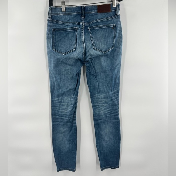 Madewell high riser crop skinny size 26 blue jeans US size 4 - Picture 4 of 10